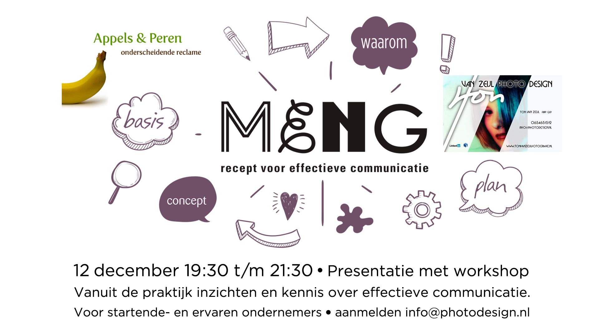 meng recept voor effectieve communicatie