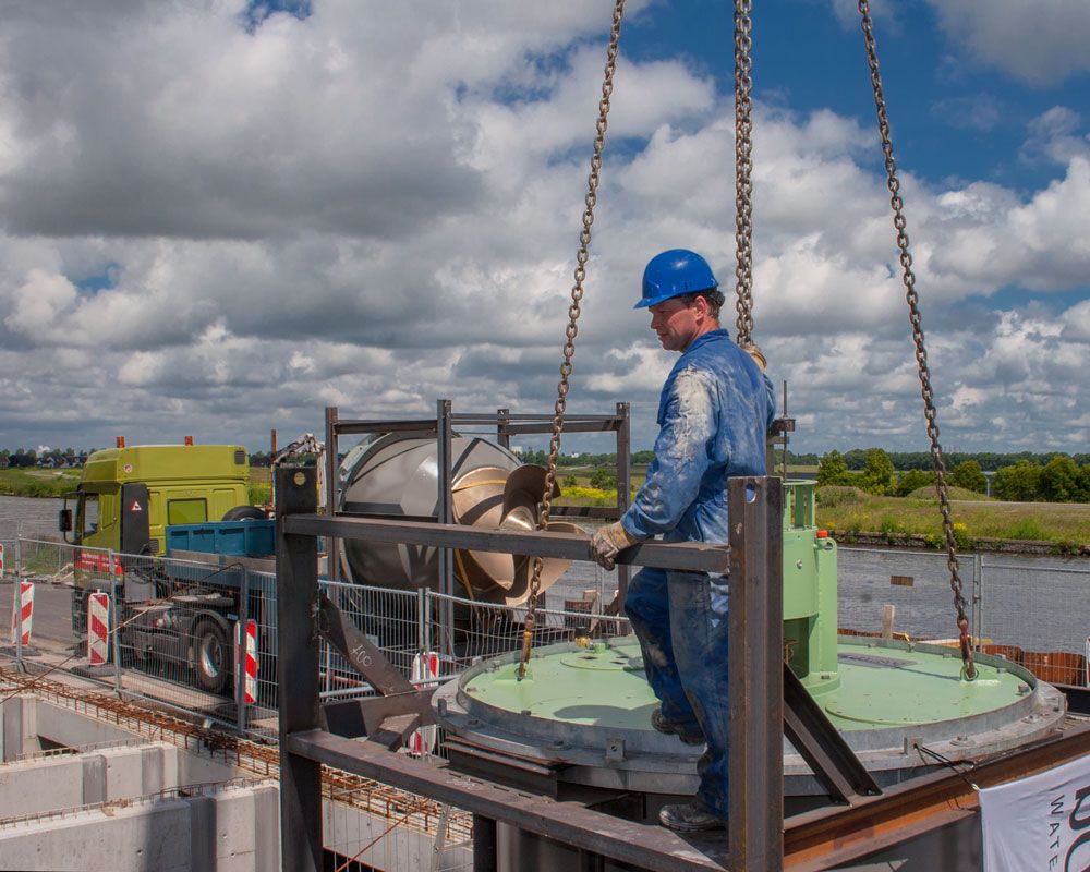 bedrijfsfotografie_aannemers_bruggenbouw_Gemaal Lijnden